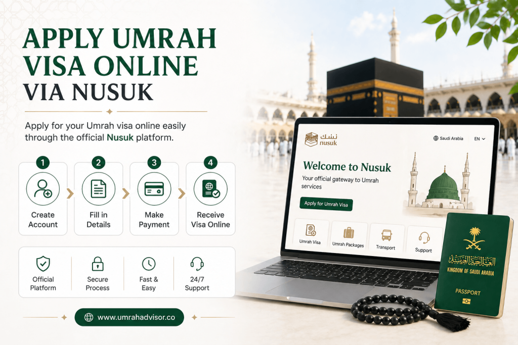 apply umrah visa online nusuk